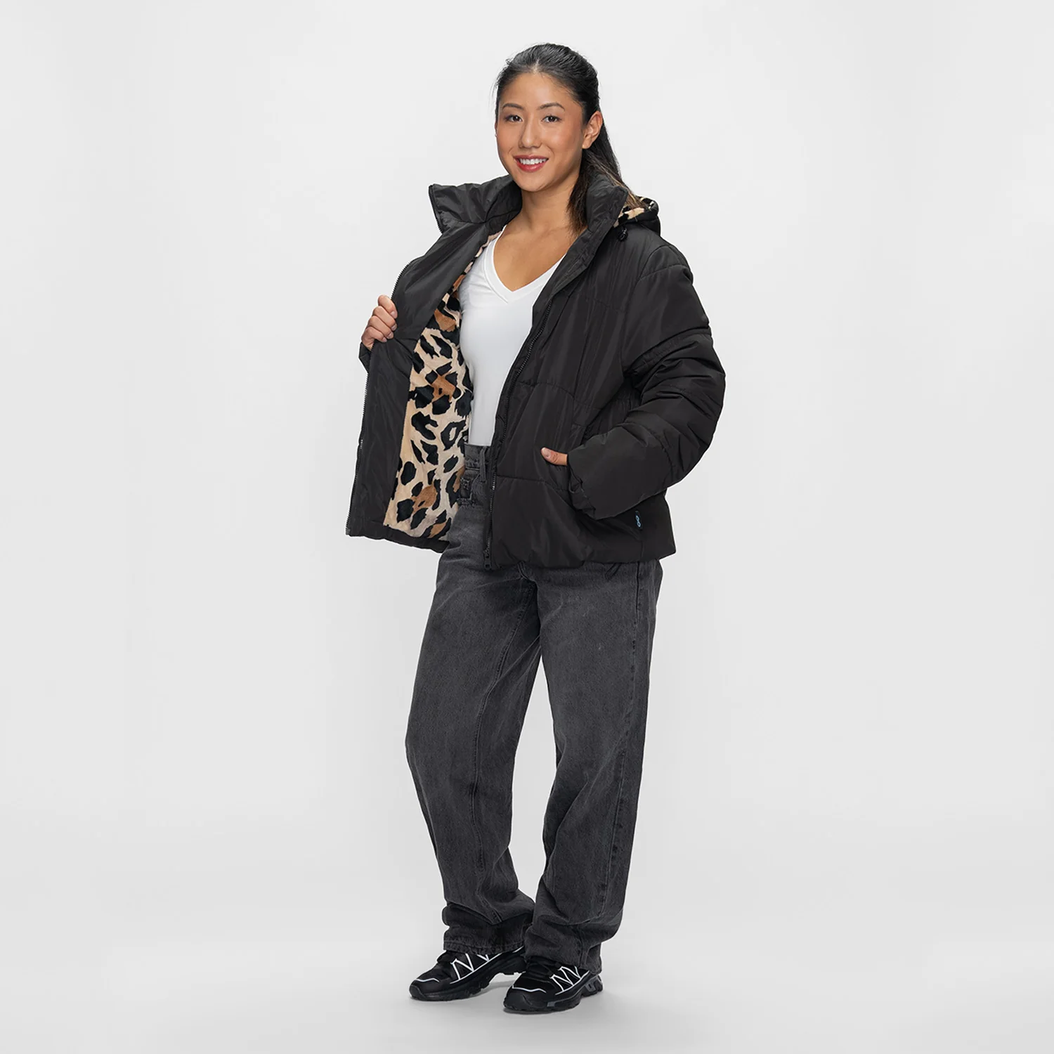 Black / Leopard - Image 3
