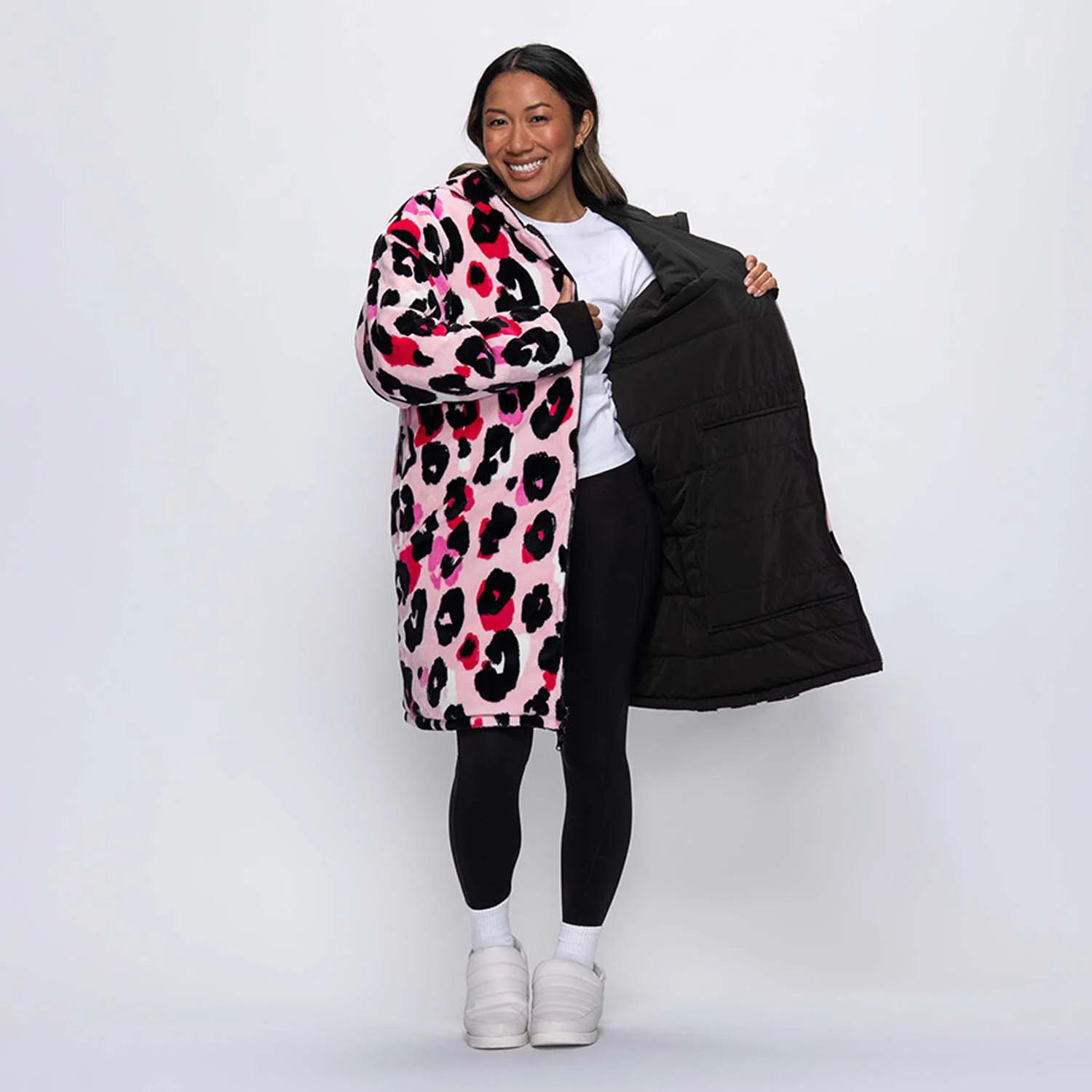 Black/Pink Leopard Print - Image 6